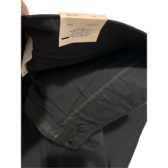 Dockers Women’s Size 12 Black Skort Front Pockets - Picture 3 of 13